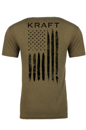 Kraft American Flag Shirt